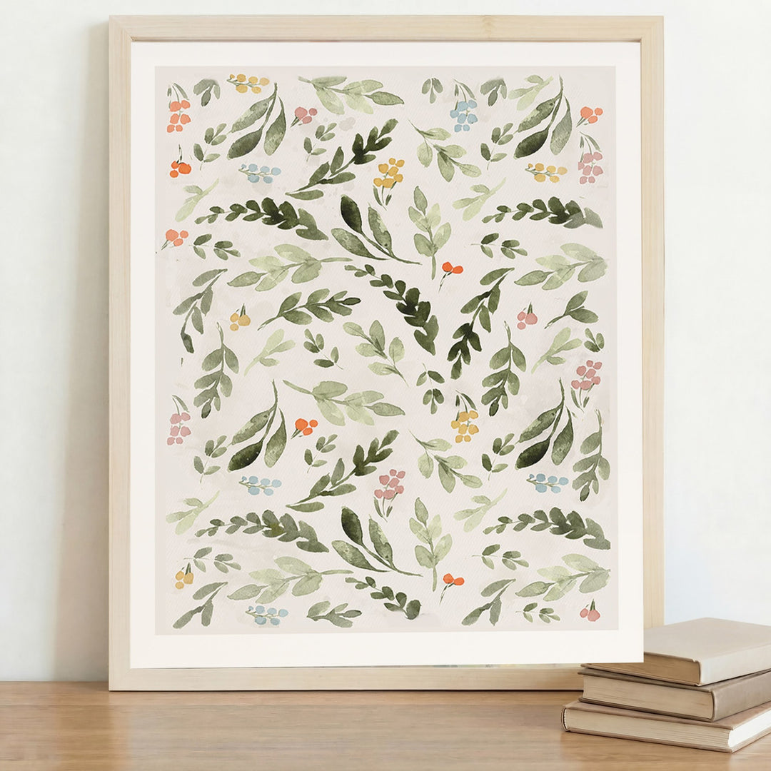 Berry Leaf Pattern