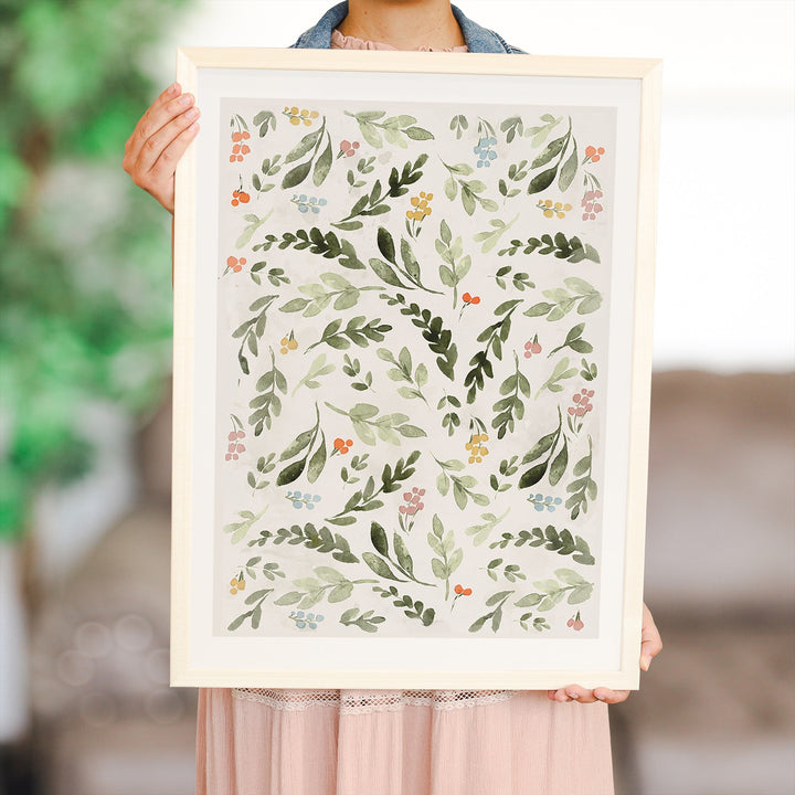 Berry Leaf Pattern