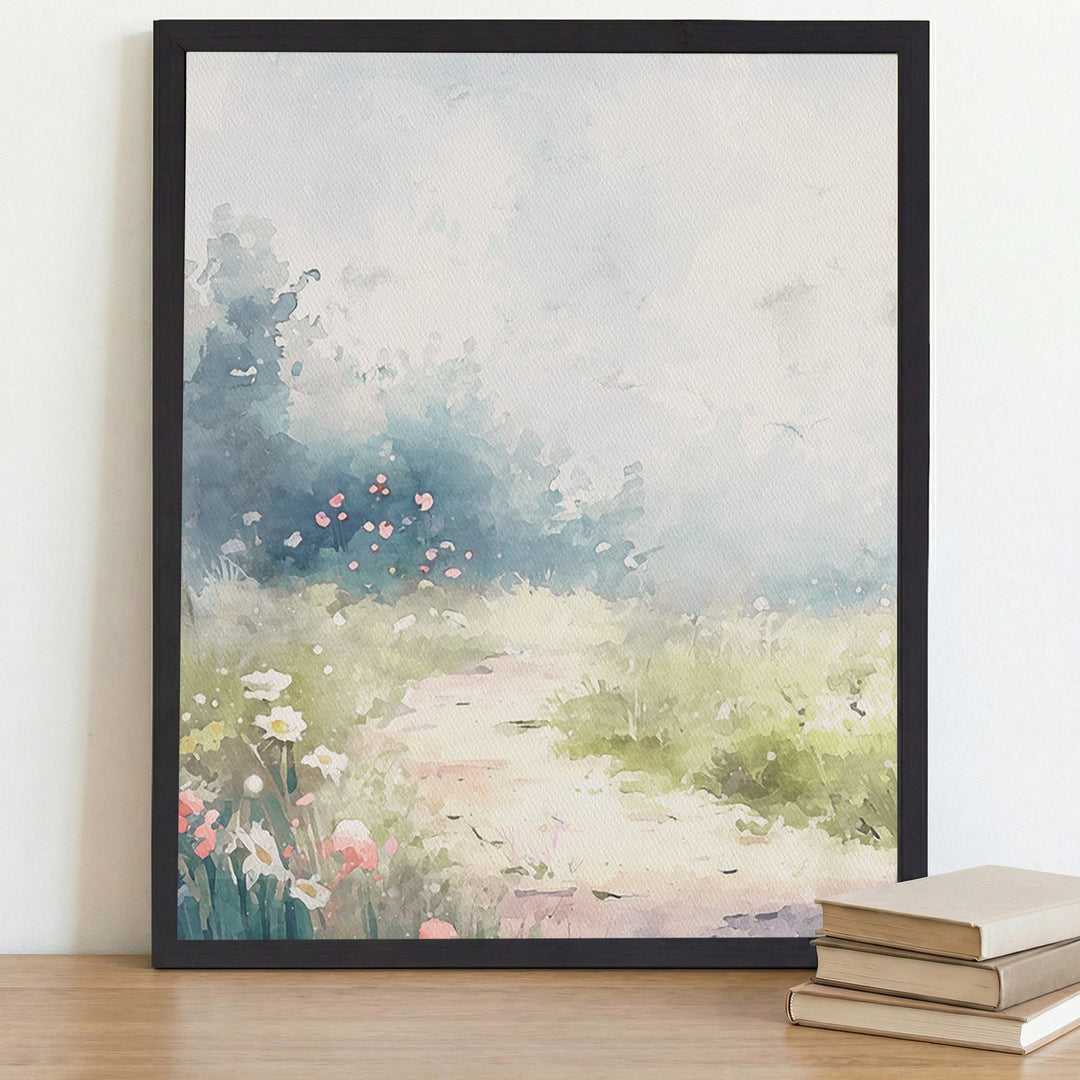 Flower Path Scene Set 1