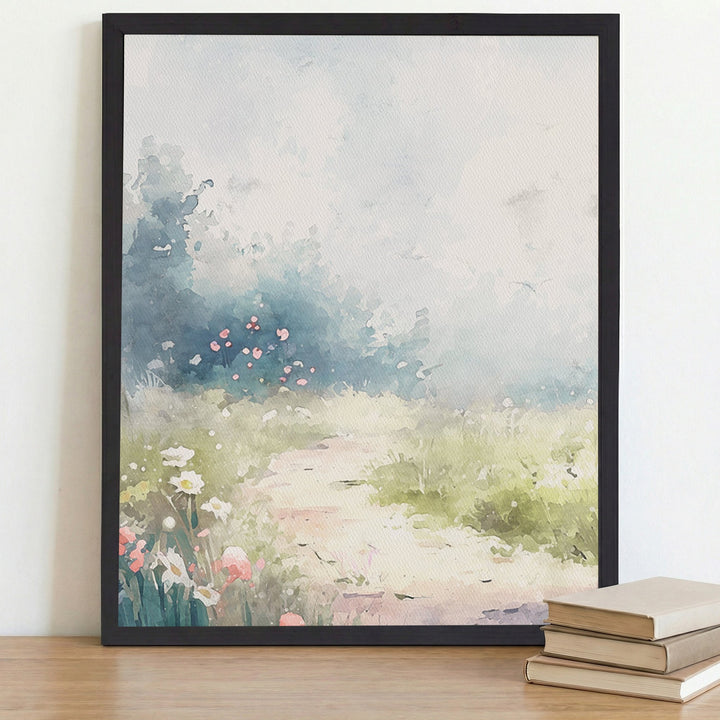 Flower Path Scene Set 1