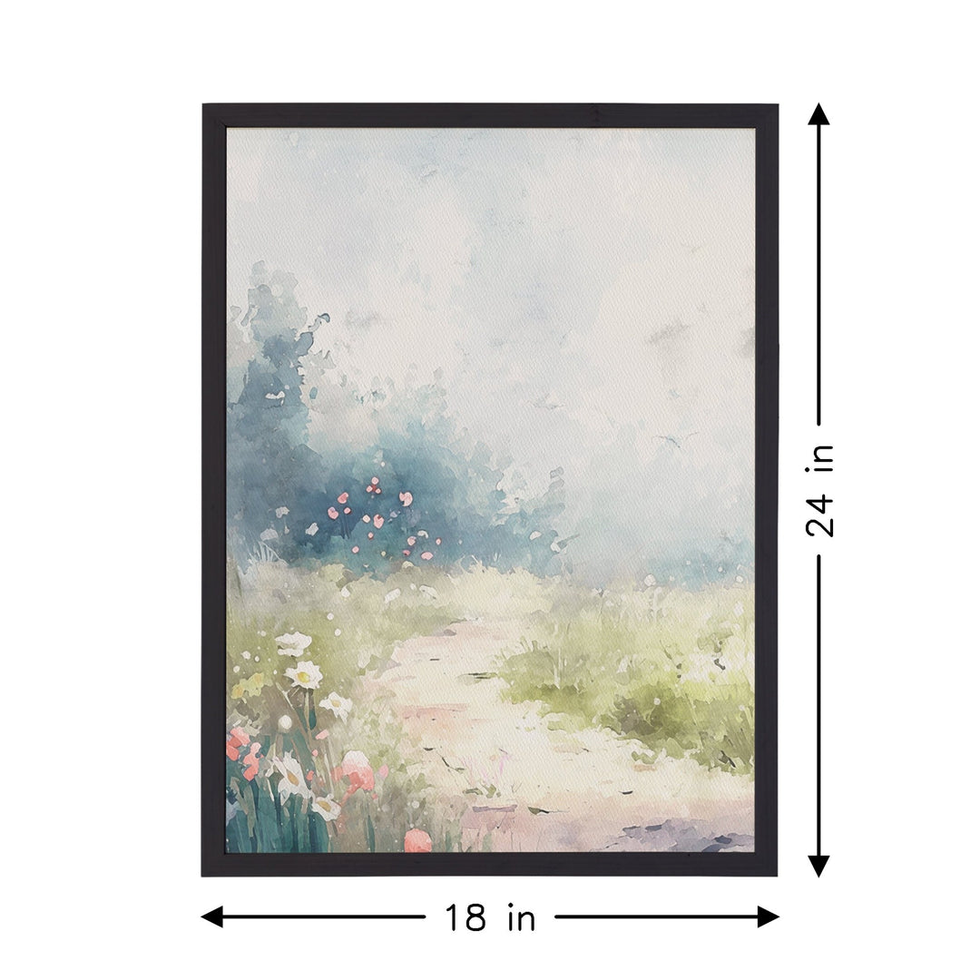 Flower Path Scene Set 1