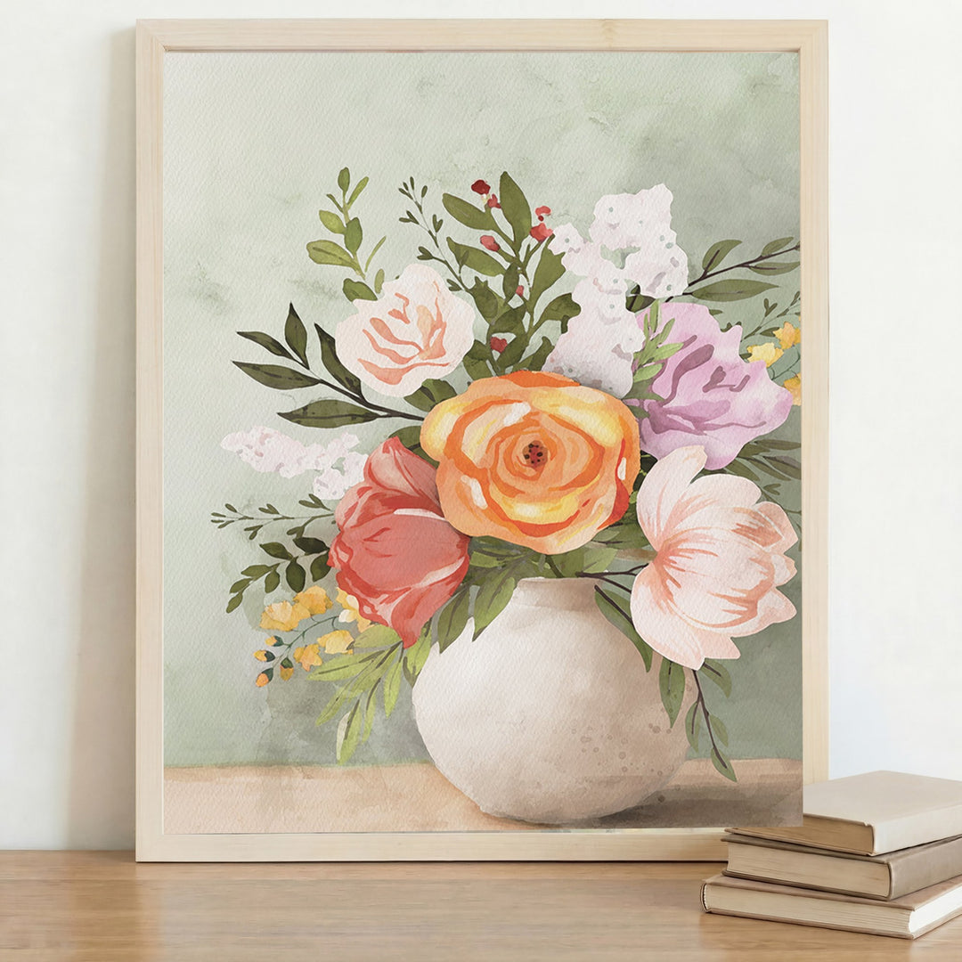 Colorful Flower Pot