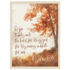 Psalm 107:1 Fall