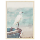 Egret Boat Scene