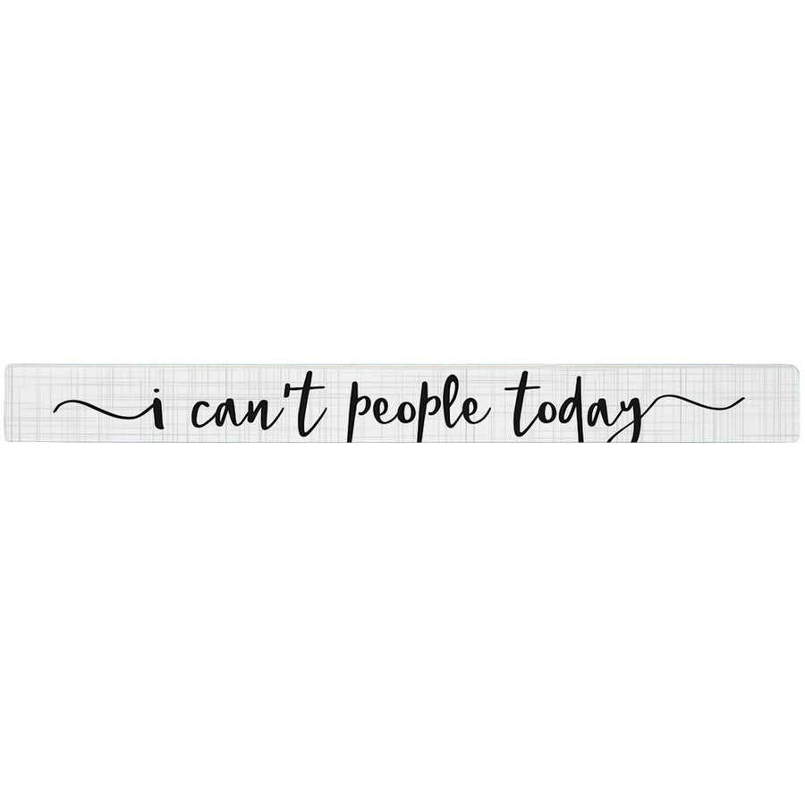 Can't People Today 