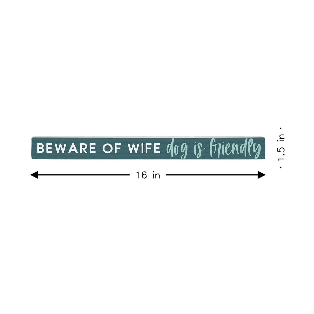 Dog Is Friendly Teal PER