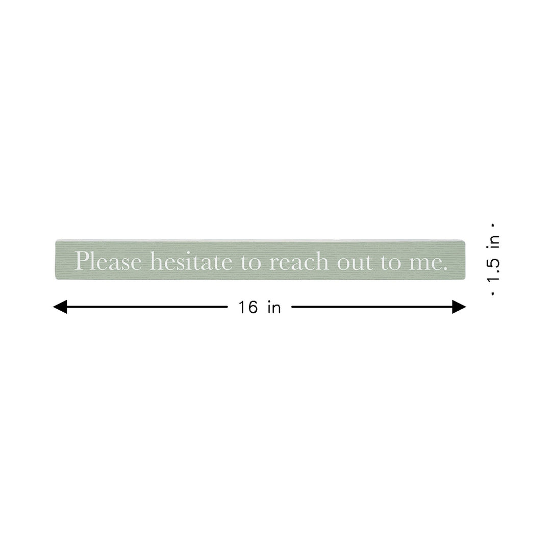 Please Hesitate