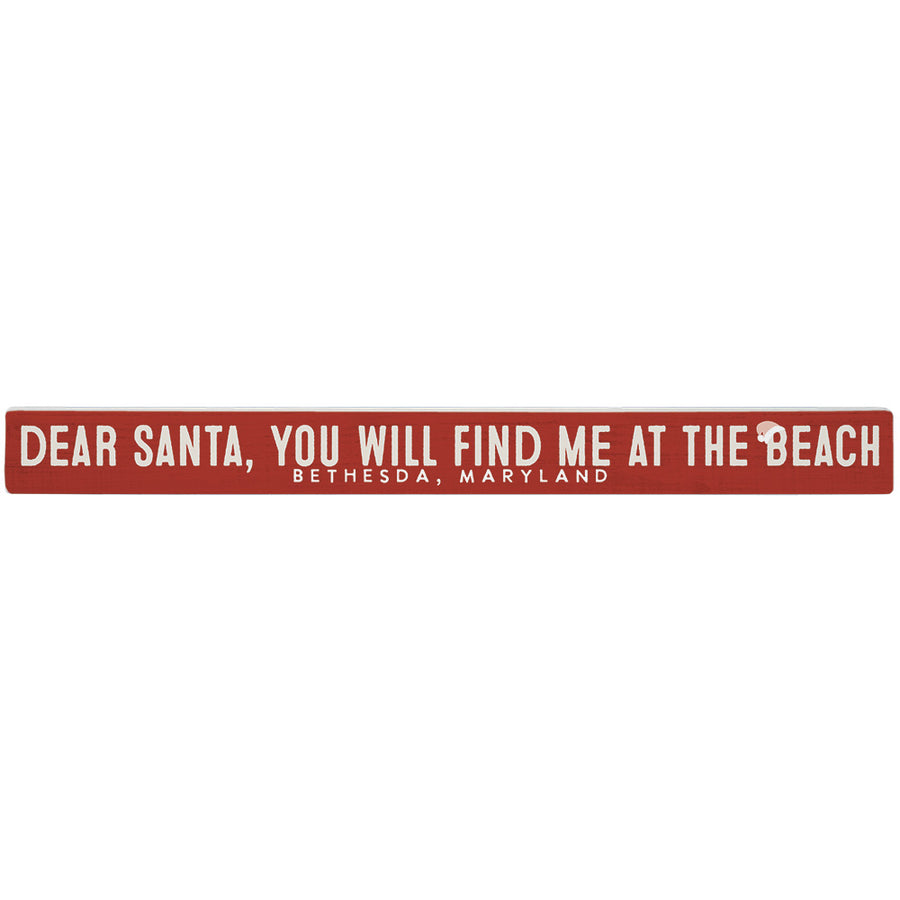 Dear Santa Beach LOC