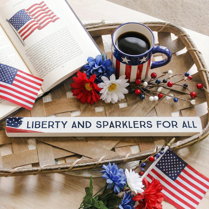 Liberty And Sparklers