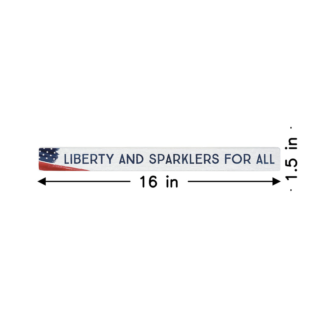 Liberty And Sparklers