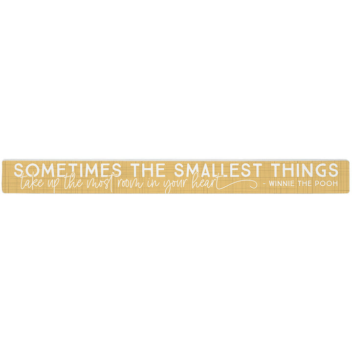 Smallest Things Yellow