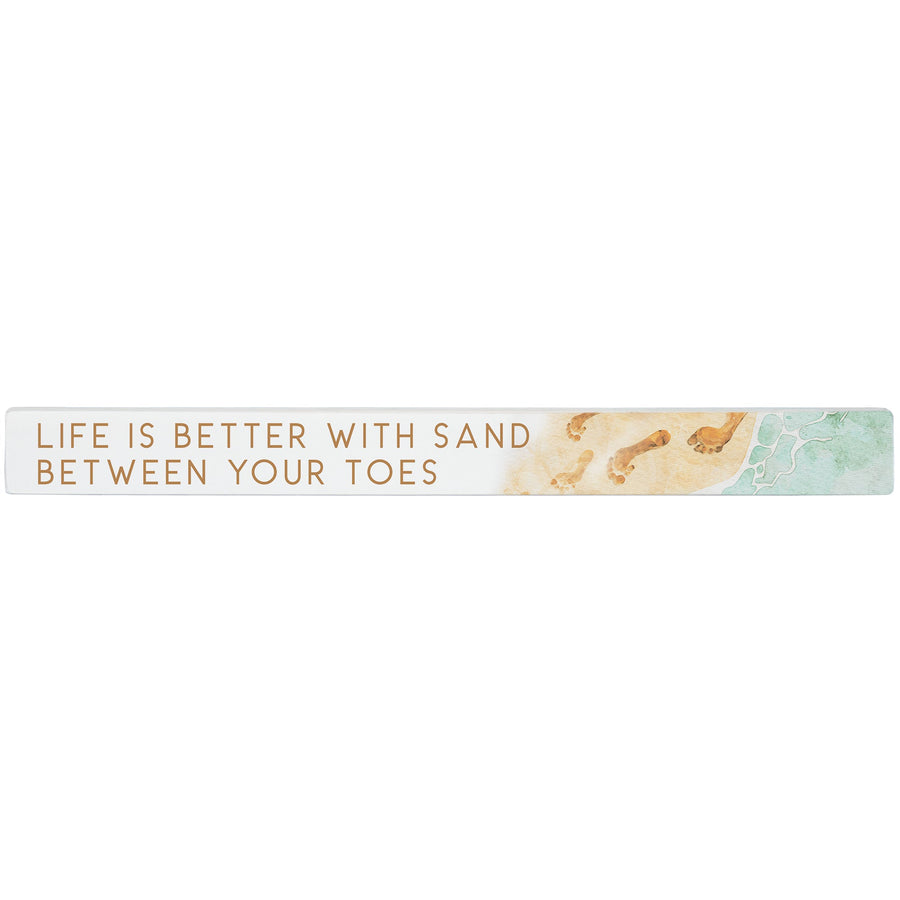 Life Better Sand Footprints