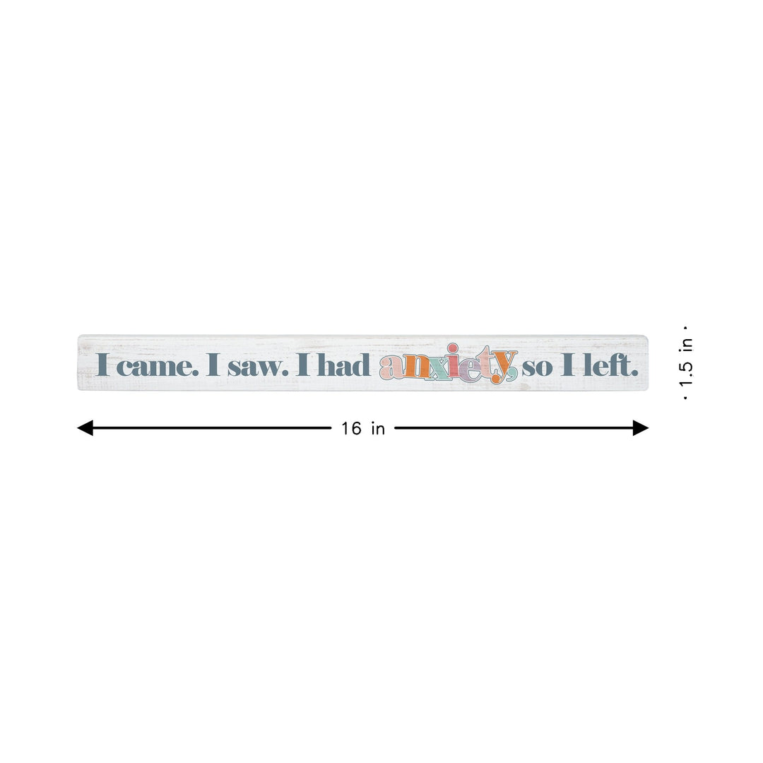 I Came Saw Anxiety