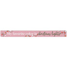 Favorite Color Christmas Pink