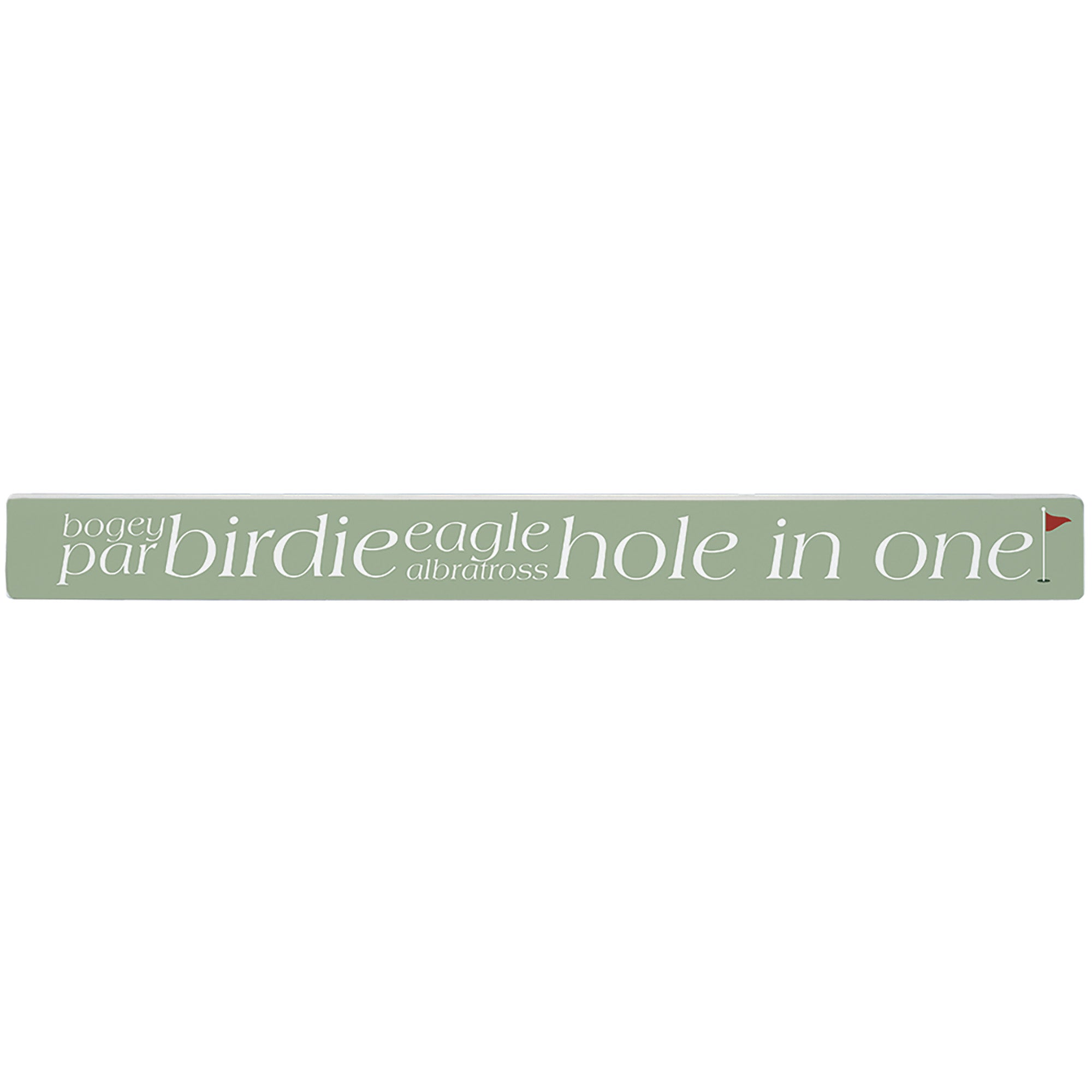 Golf Words Flag