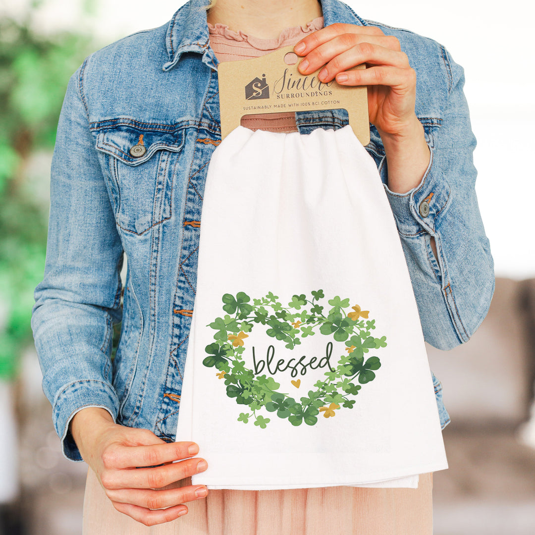 Blessed Clover Heart