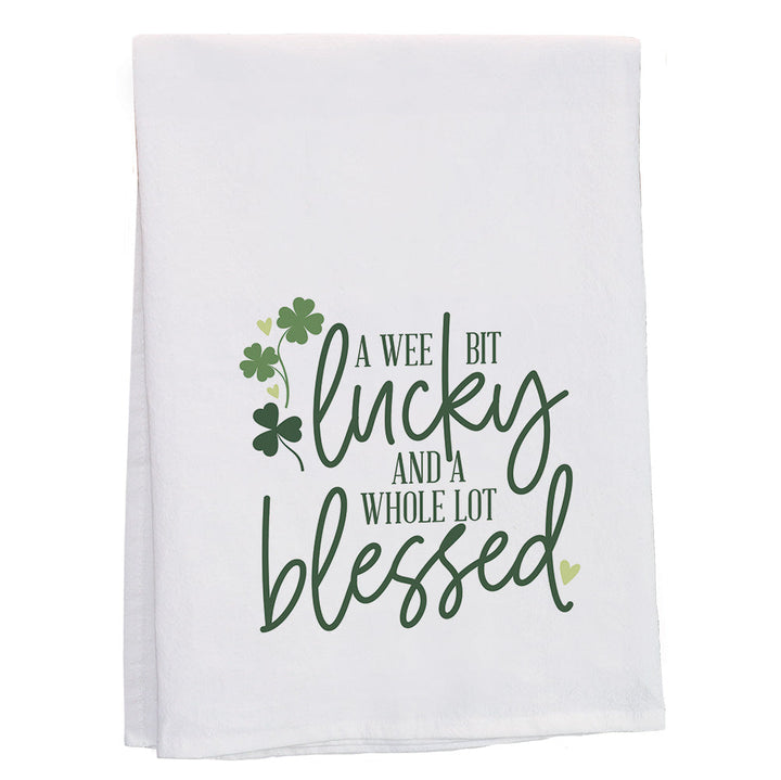 Wee Bit Lettering Wee Bit Lucky Blessed