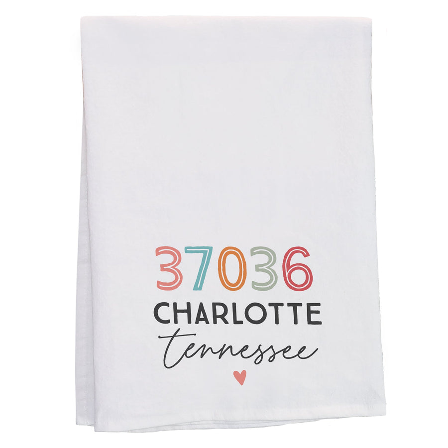 Colorful Zip Code ZIP LOC