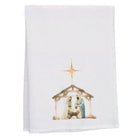 Watercolor Nativity Stable