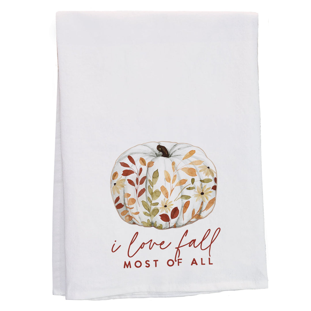 I Love Fall Pumpkin