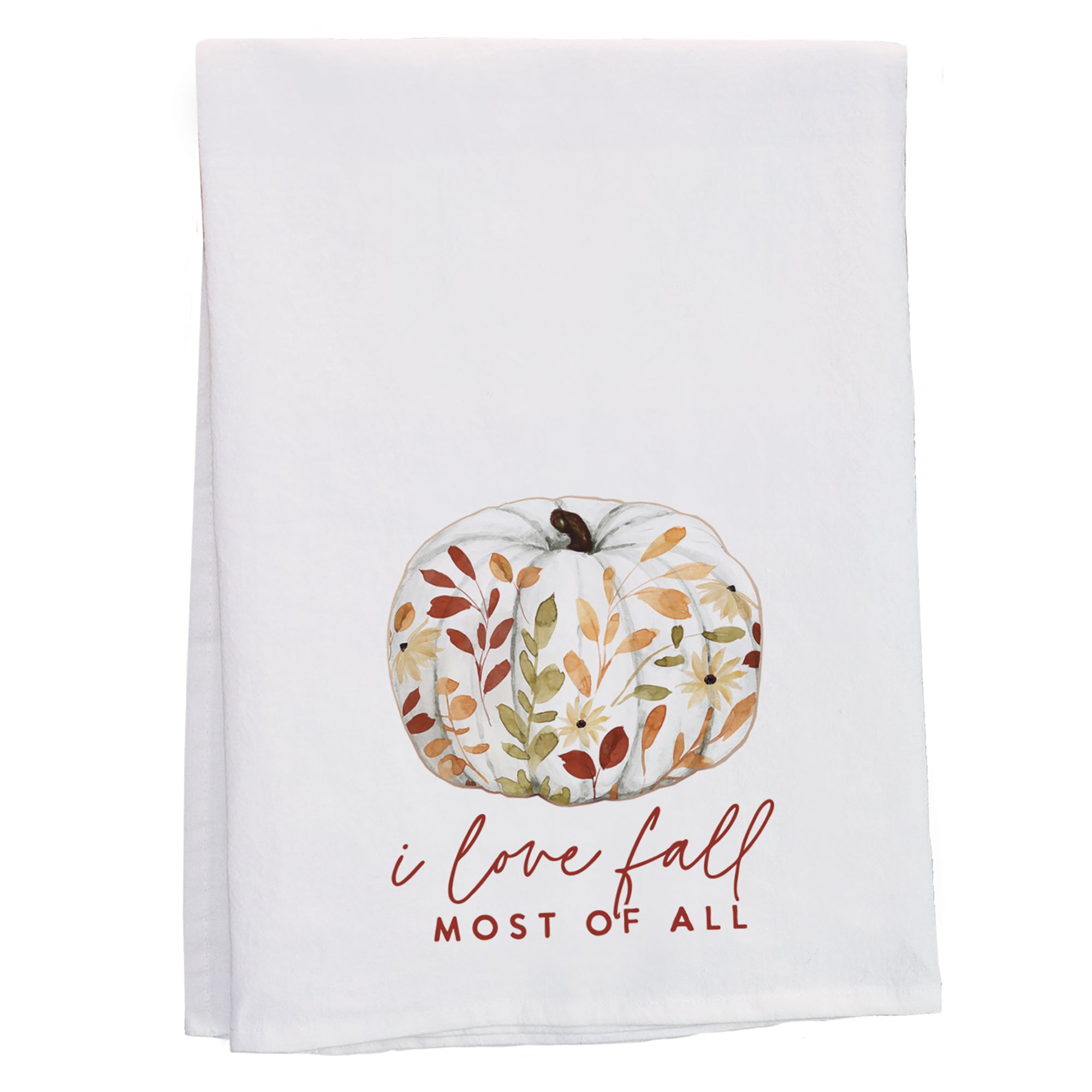 I Love Fall Pumpkin