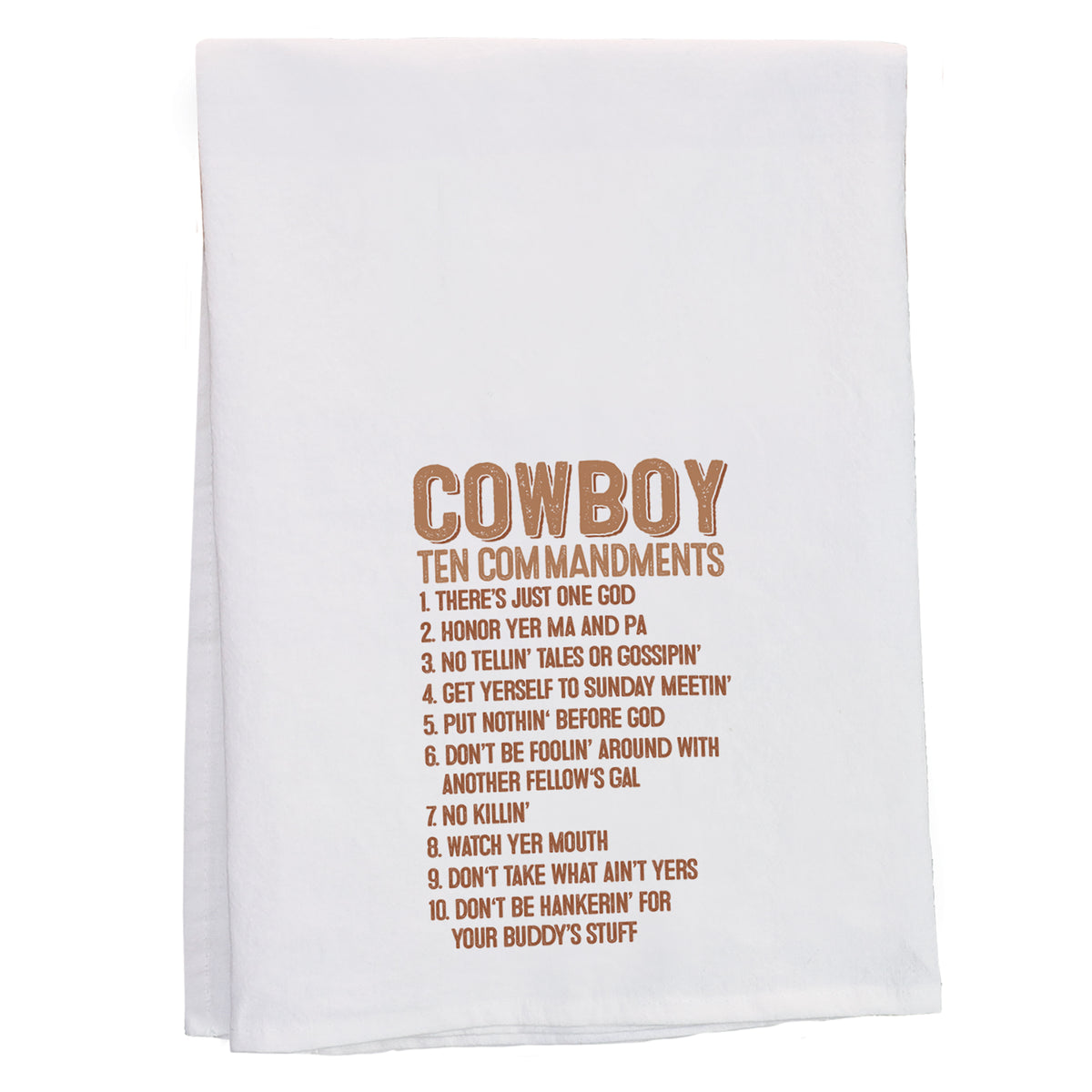 Cowboy Commandments