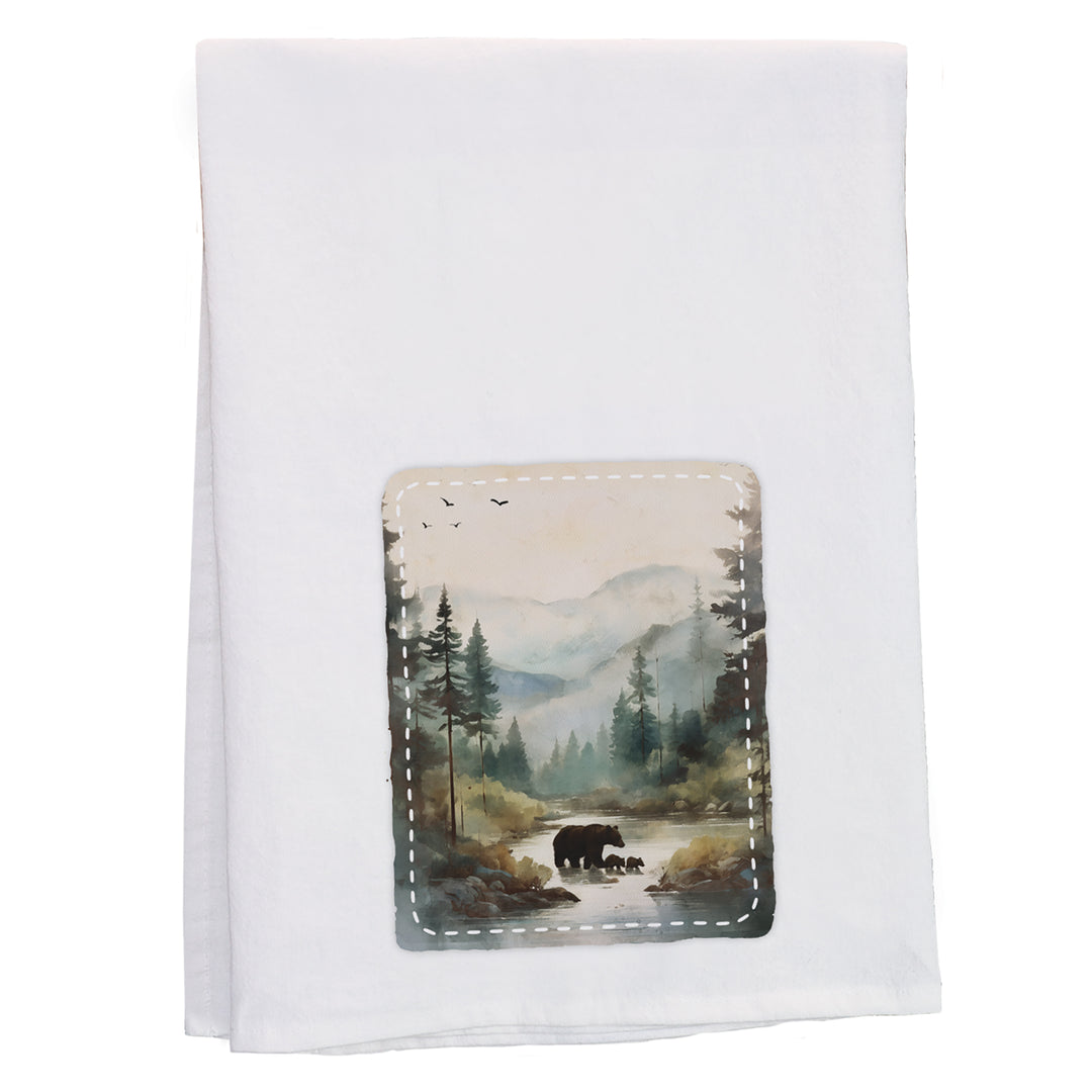 Mountain Bears Scene