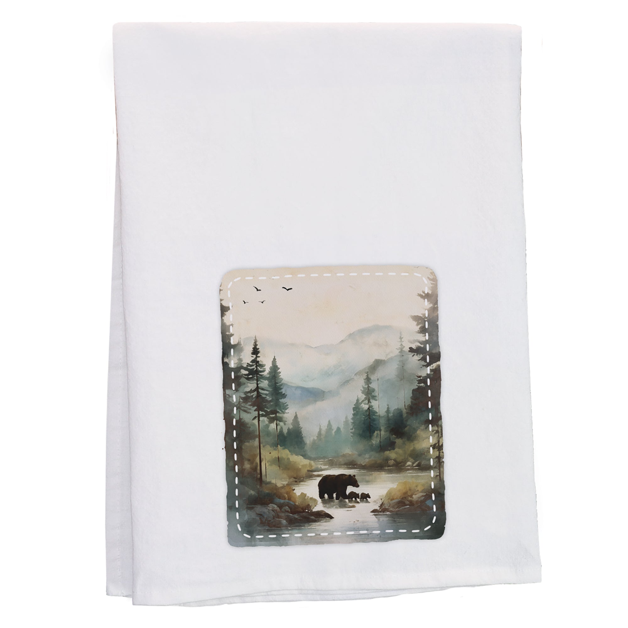 Mountain Bears Scene