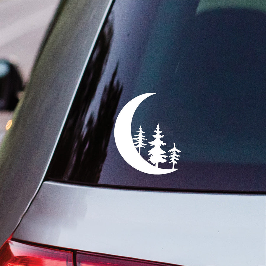 Trees In Moon