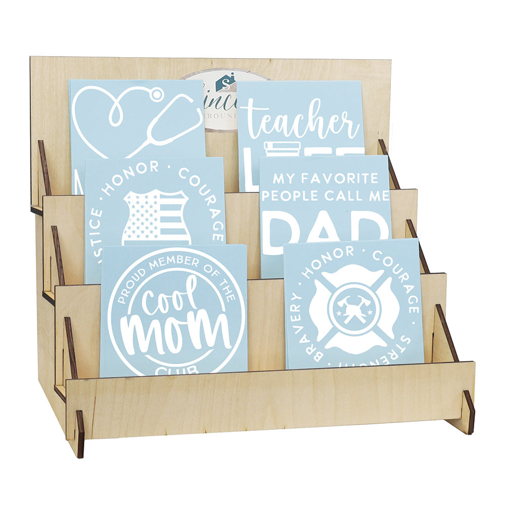 Friends + Family Vinyl Car Decal Display Bundle 2025