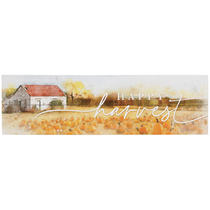 Happy Harvest Fall Scene