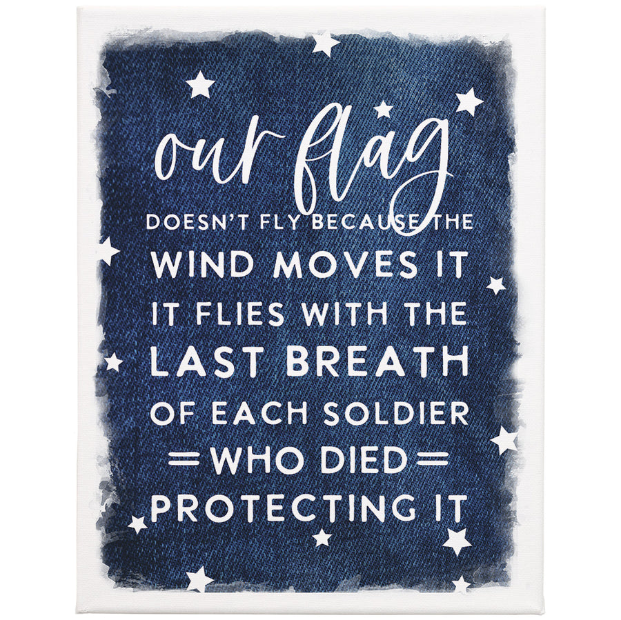 Our Flag Denim - 9x12