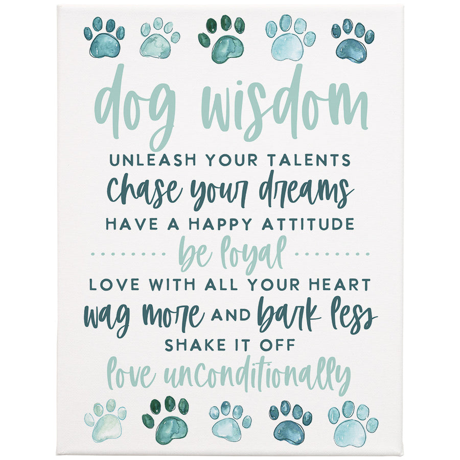 Dog Wisdom 13x17