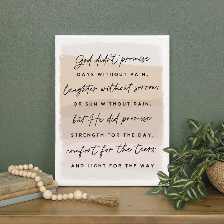 God Didn't Promise