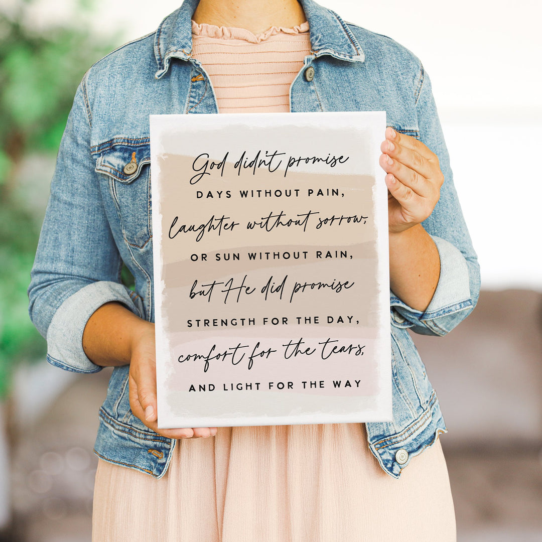 God Didn't Promise
