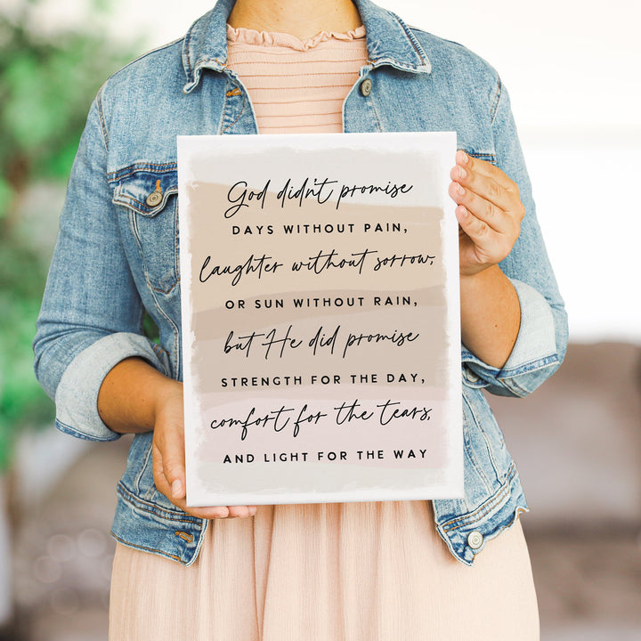 God Didn't Promise