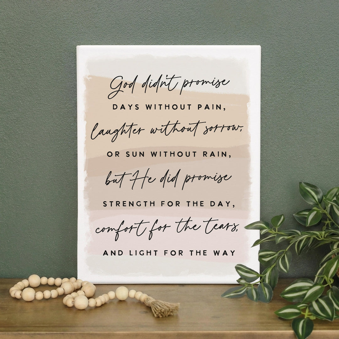 God Didn't Promise