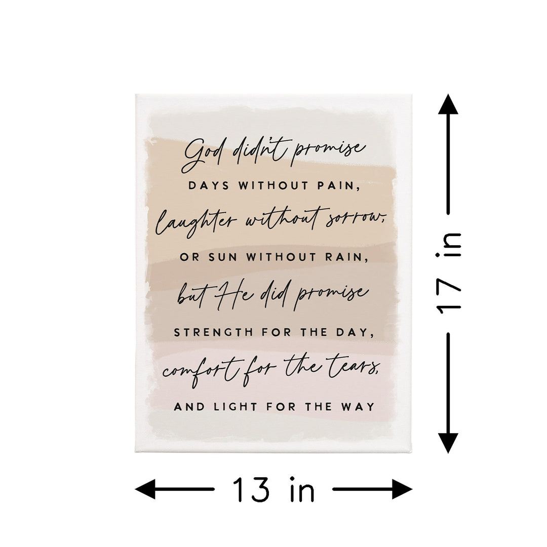 God Didn't Promise