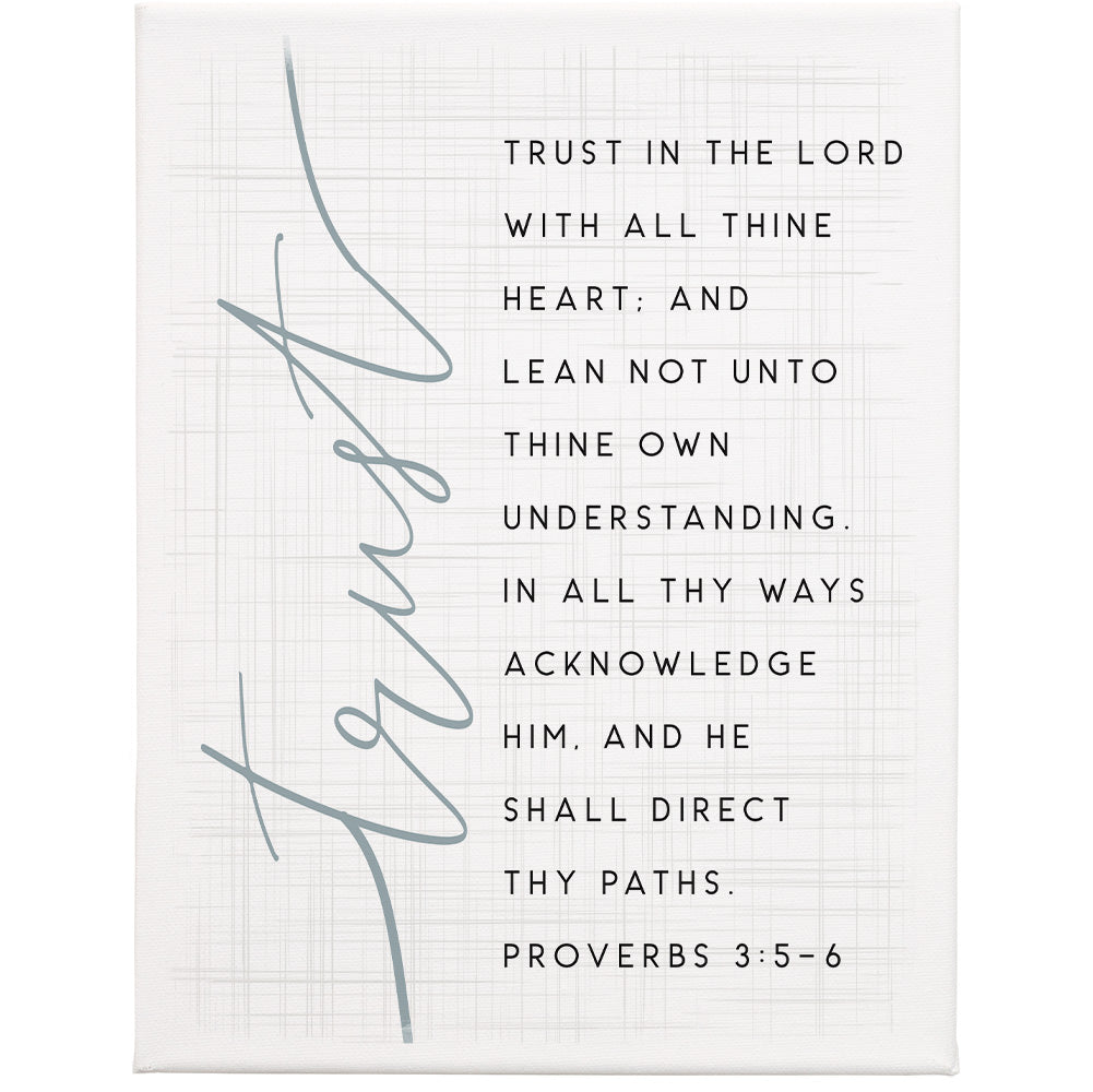 Trust In The Lord 13x17