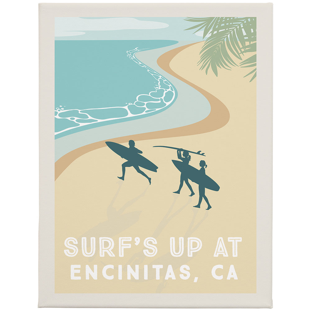 Surf's Up Poster LOC 9x12