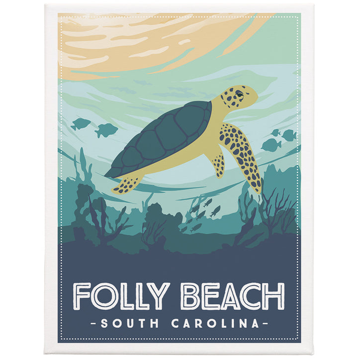 Turtle Poster LOC 9x12