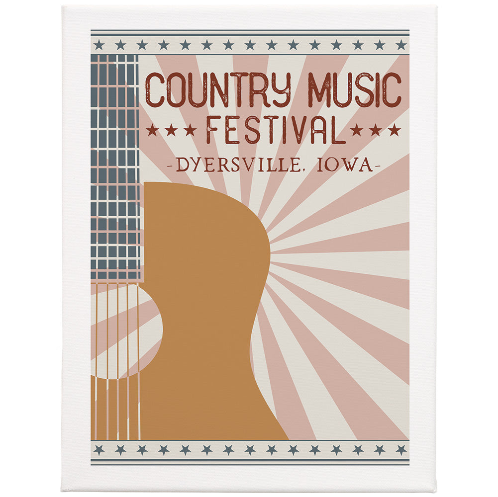 Country Music Festival LOC 13x17