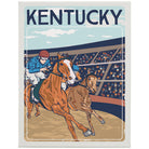 Poster Racehorse LOC  9x12