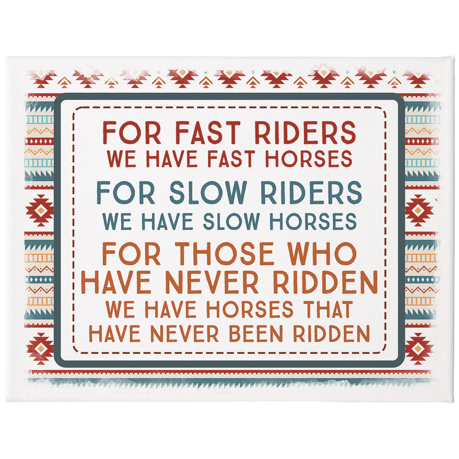 Fast Riders 12x9