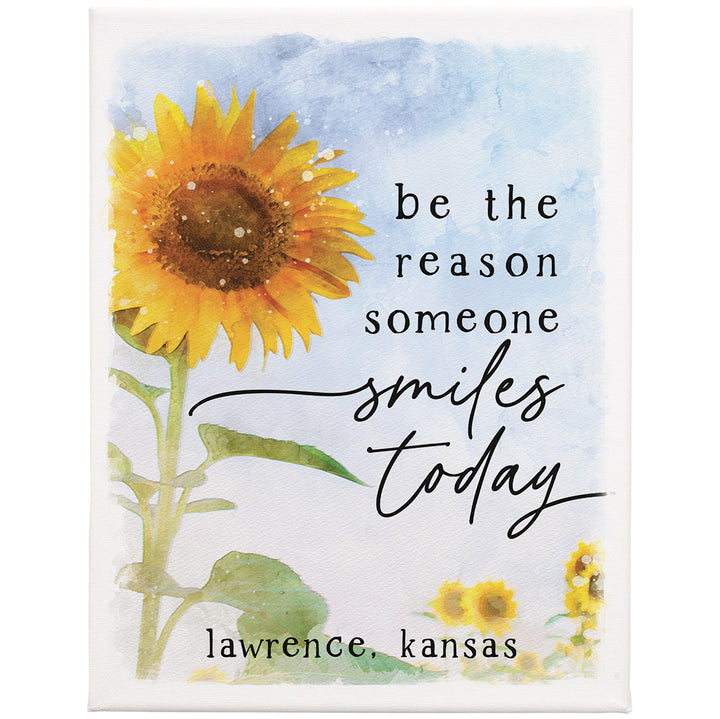 Smiles Today Sunflower LOC 13x17