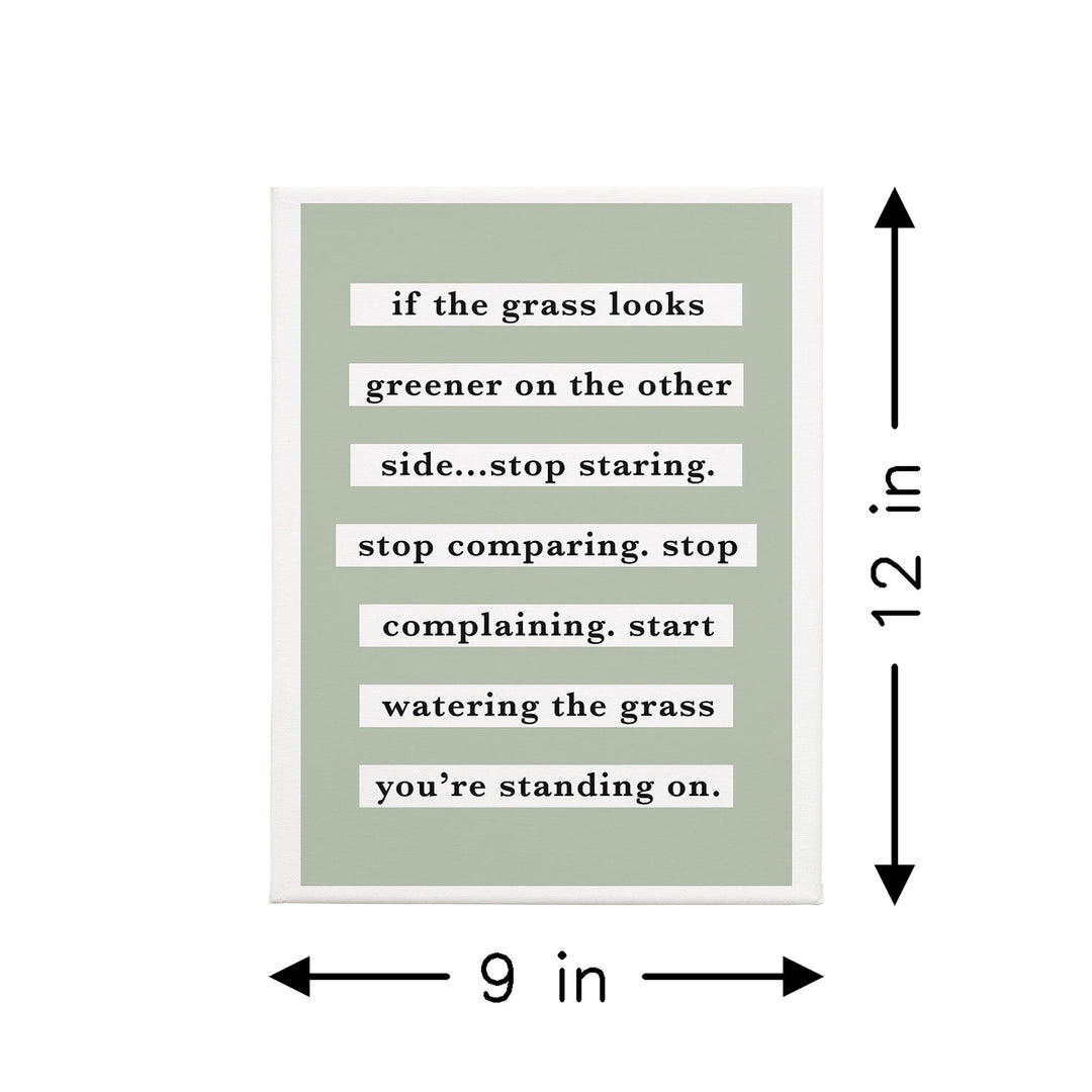 Grass Looks Greener