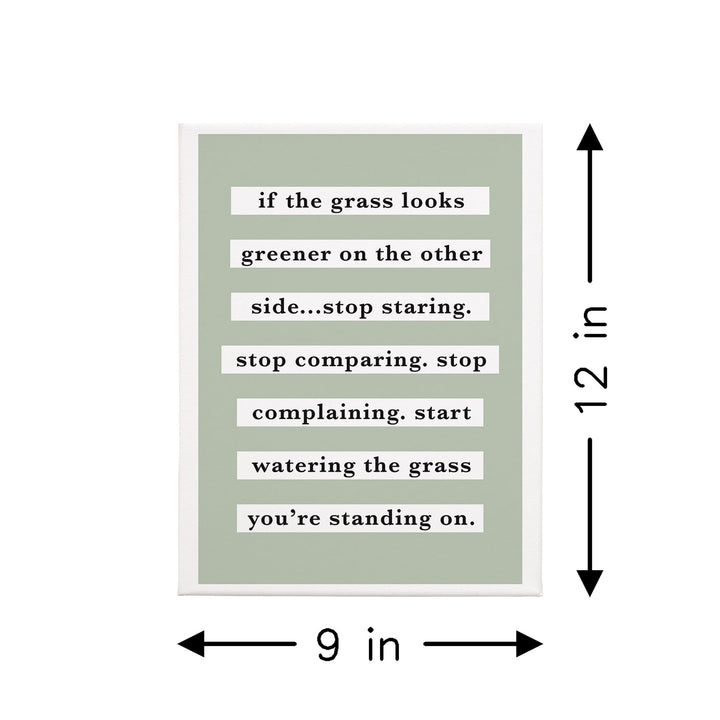 Grass Looks Greener