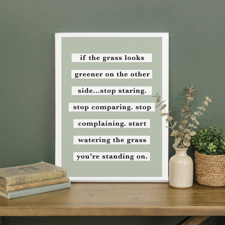Grass Looks Greener