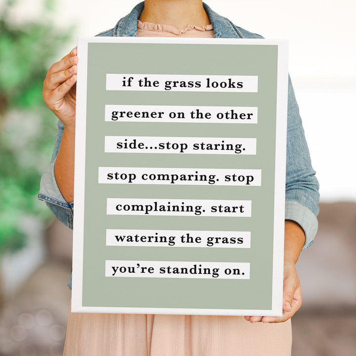 Grass Looks Greener