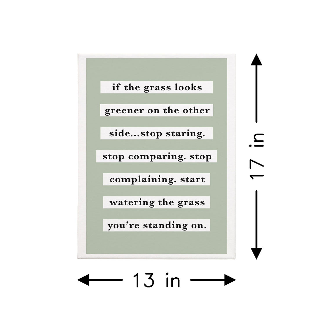 Grass Looks Greener